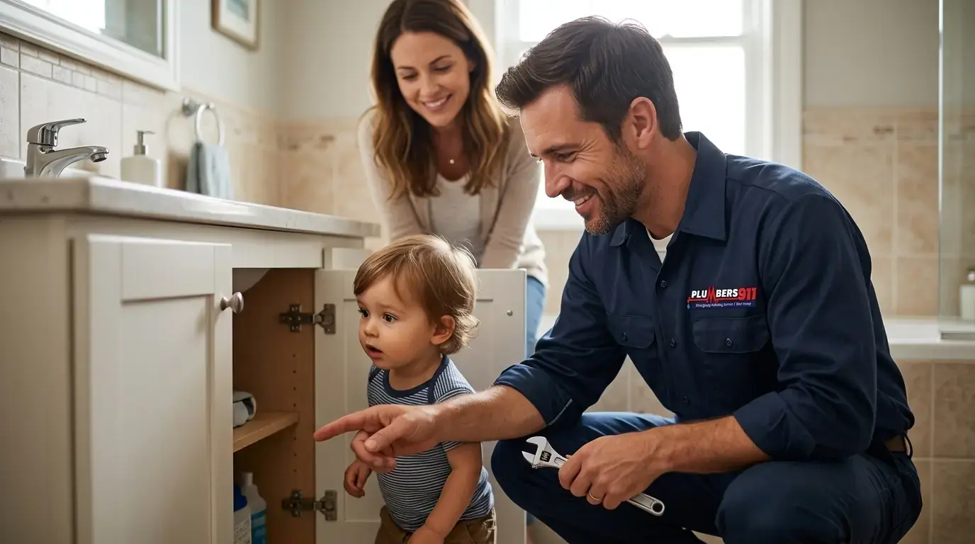 Licensed plumber at work in Channahon, IL